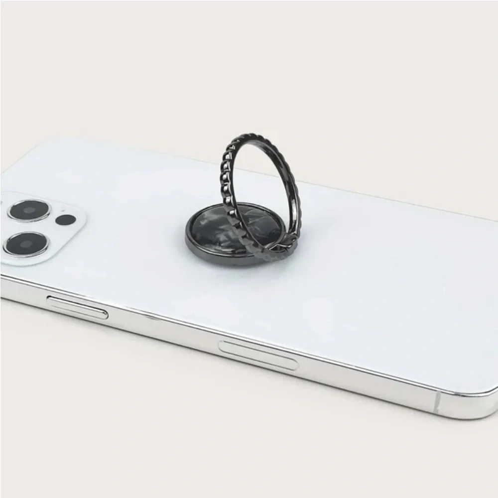 ⭐️Silver Phone Grip and Stand